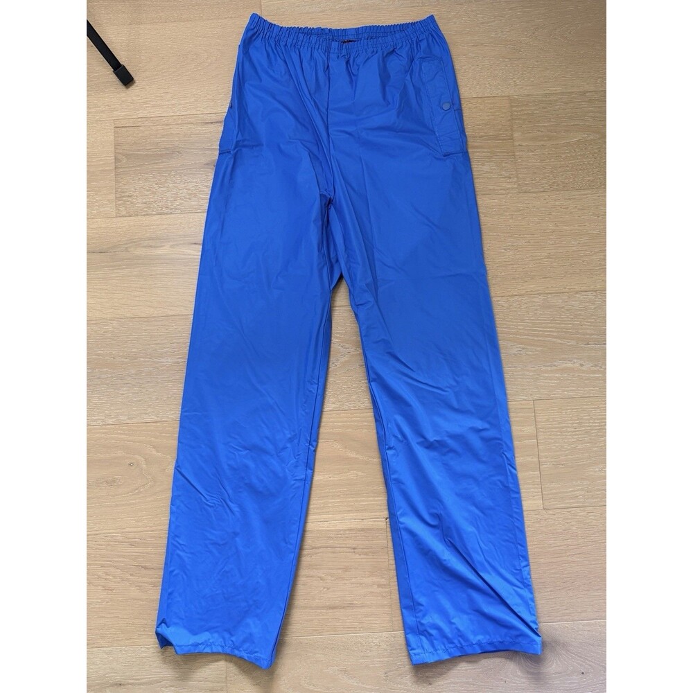 Vintage Columbia Rain Pants Womens Blue Waterproof Outdoor 90s Packable XS